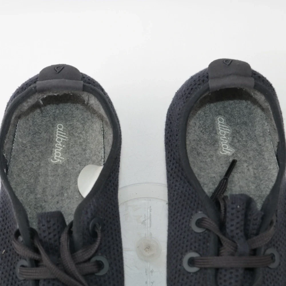 Allbirds Mens TS Tree Skipper Running Shoe Size 11 Navy Knit Lace Up Low Sneaker